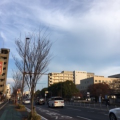 朝チャリ・・・2016.12.21